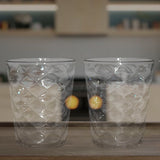 Apex Pyramid Ringo Plastic Glass – 300ml Approx | Durable, Crystal-Clear Tumbler