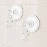 Plastic Suction Cup Hooks (4 Pcs Set)
