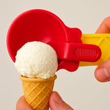 1-Piece Plastic Ice Cream & Watermelon Scooper with Trigger Dipper