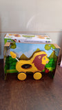 Lion Pull Along Toy, Baby Early Walking Pull Toy (1 Pc)