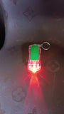 Mini Car Shape LED Keychain Light +(1 Pc, Random Color)