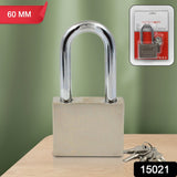 Solid brass body padlock