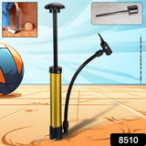 Mini Hand Air Pump – Portable Metal High-Pressure Inflator for Sports (1 Pc)